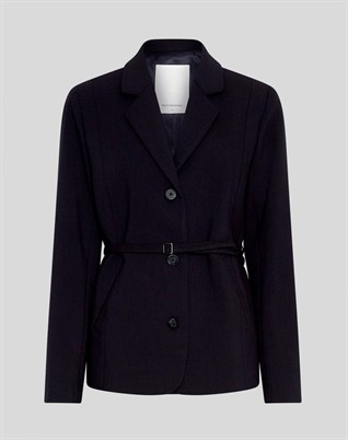 MSCHFreylia Straight Blazer - Mari Blue Mel